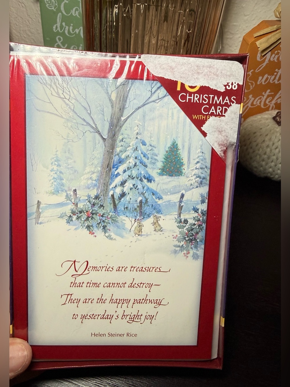 Holiday cards. 18 cards/envelopes